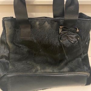 Lord & Taylor horse hair bag